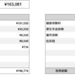 【給料明細買取】臨床開発の仕事をしている31歳女性の給料明細